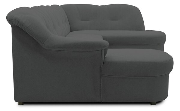 SEDACÍ SOUPRAVA, textil, tmavě šedá MID.YOU - Sedací soupravy, Online Only