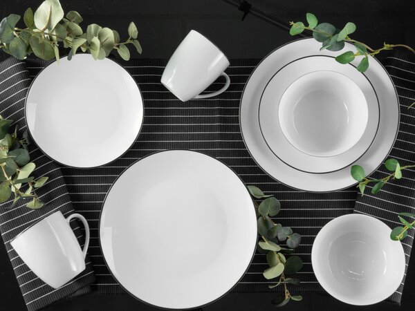 KOMBINOVANÁ SOUPRAVA 16dílné porcelán Creatable - Online Only nádobí, Online Only