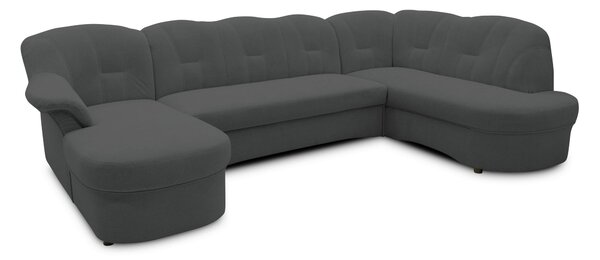 SEDACÍ SOUPRAVA, textil, tmavě šedá MID.YOU - Sedací soupravy, Online Only