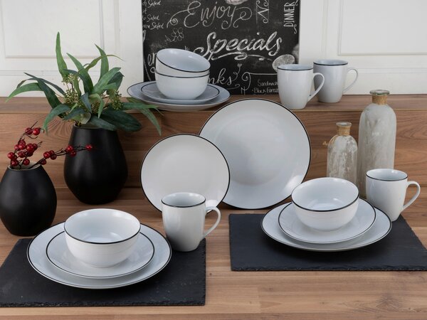 KOMBINOVANÁ SOUPRAVA 16dílné porcelán Creatable - Online Only nádobí, Online Only