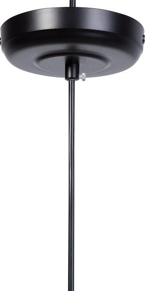 Závěsná lampa MAZARO Kov Černá