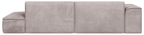 ROHOVÁ SEDAČKA, plast, textil, kompozitní dřevo, cappuccino Livetastic - Sedací soupravy, Online Only
