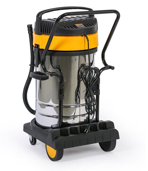 Průmyslový vysavač, suché/mokré sání, 3000 W, 80 l