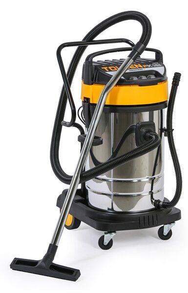 Průmyslový vysavač, suché/mokré sání, 3000 W, 80 l