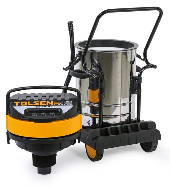Průmyslový vysavač, suché/mokré sání, 3000 W, 80 l