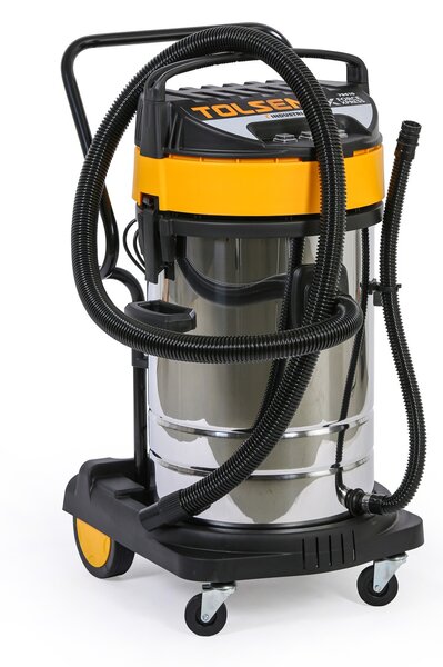 Průmyslový vysavač, suché/mokré sání, 3000 W, 80 l