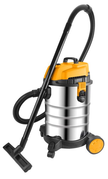 Průmyslový vysavač, suché/mokré sání, 3000 W, 30 l
