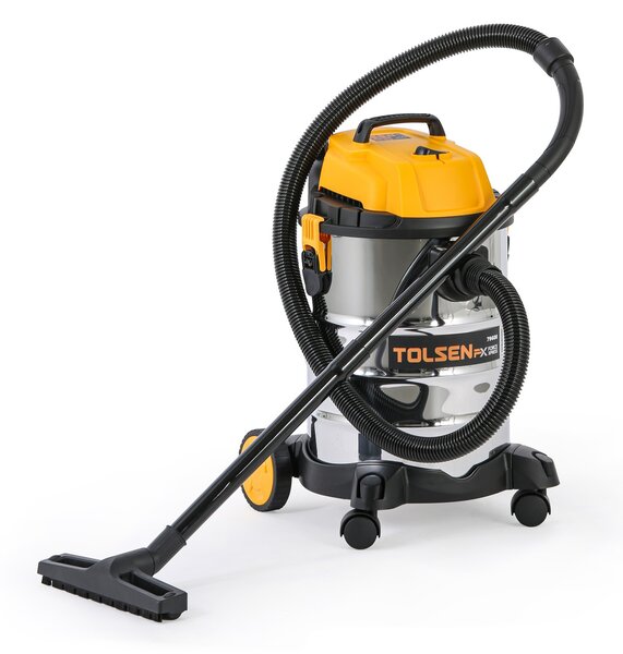 Průmyslový vysavač, suché/mokré sání, 3000 W, 30 l
