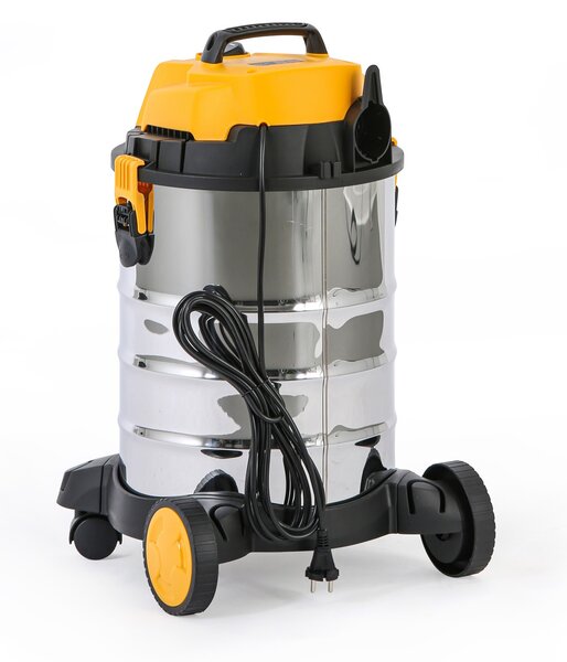 Průmyslový vysavač, suché/mokré sání, 3000 W, 30 l