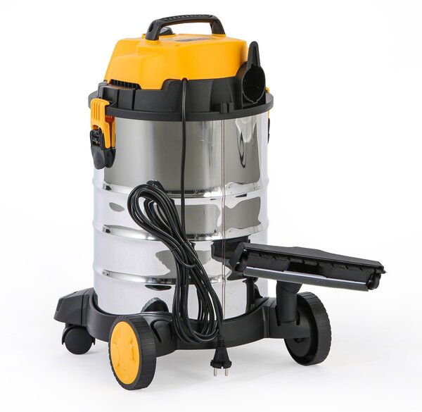Průmyslový vysavač, suché/mokré sání, 3000 W, 30 l