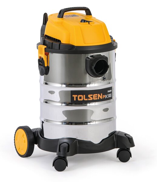Průmyslový vysavač, suché/mokré sání, 3000 W, 30 l
