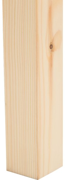 Patrová postel Borovicové dřevo REVIN 90 x 200 cm Světle hnědá