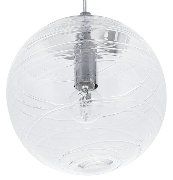 Závěsná lampa MIRNA Sklo Průhledná