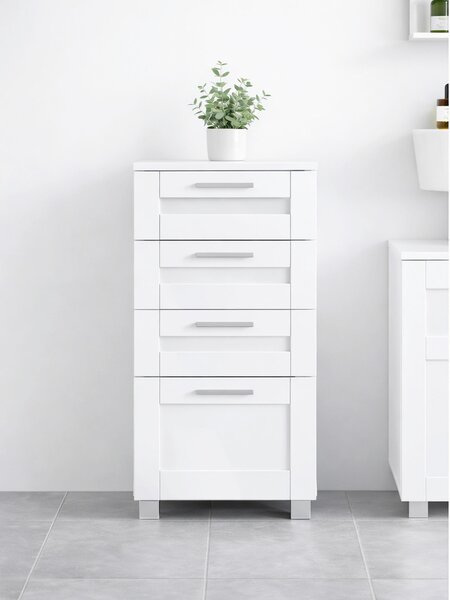 MIDI SKŘÍŇKA, bílá, 38/76/28 cm MID.YOU - Koupelnové série, Online Only