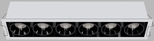 LED2 2560851 Zápustné svítidlo RIVA MAXI 6, W 30W 3000K/3500K/4000K UGR bílá