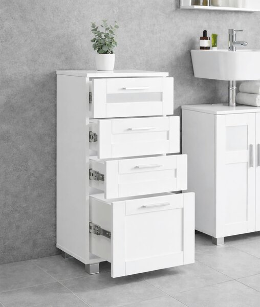 MIDI SKŘÍŇKA, bílá, 38/76/28 cm MID.YOU - Koupelnové série, Online Only