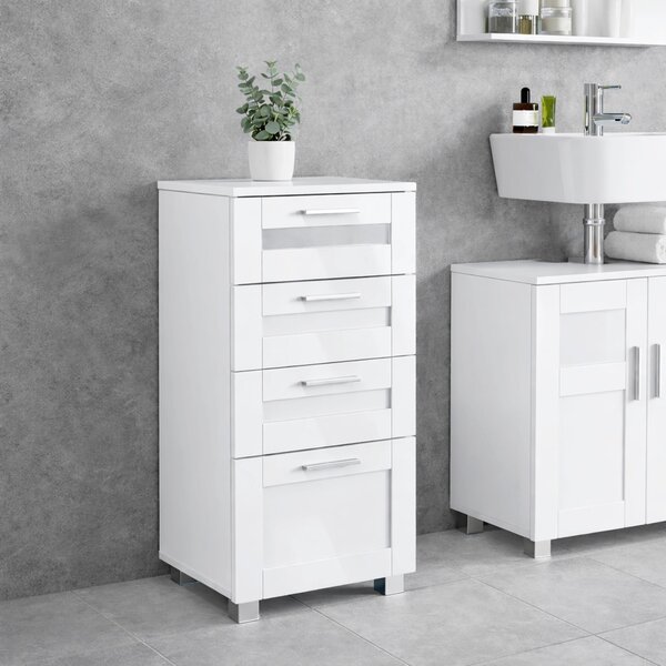 MIDI SKŘÍŇKA, bílá, 38/76/28 cm MID.YOU - Koupelnové série, Online Only