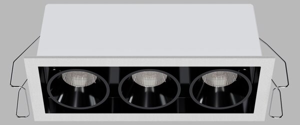 LED2 2560771 Zápustné svítidlo RIVA MAXI 3, W 15W 2700K/3000K/4000K UGR bílá