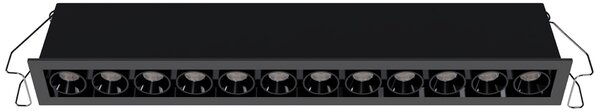 LED2 2560353 Zápustné svítidlo RIVA MINI 12, B 20W 3000K/3500K/4000K UGR černá