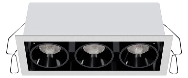 LED2 2560771 Zápustné svítidlo RIVA MAXI 3, W 15W 2700K/3000K/4000K UGR bílá