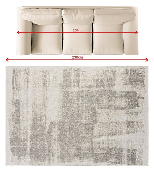 Koberec Abstract Gray I 160x230 cm