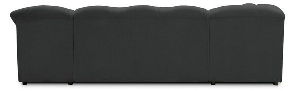 SEDACÍ SOUPRAVA, textil, tmavě šedá MID.YOU - Sedací soupravy, Online Only