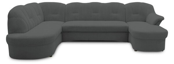 SEDACÍ SOUPRAVA, textil, tmavě šedá MID.YOU - Sedací soupravy, Online Only