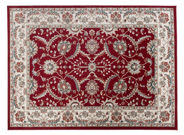 Makro Abra Kusový koberec klasický DUBAI L748A červený Rozměr: 120x170 cm