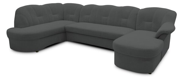 SEDACÍ SOUPRAVA, textil, tmavě šedá MID.YOU - Sedací soupravy, Online Only