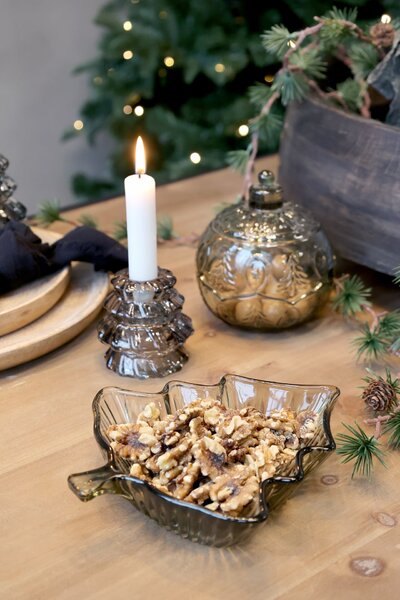Skleněná miska Christmas Tree Olive