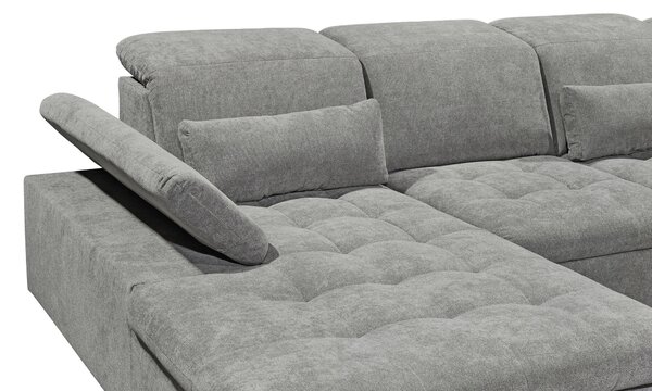 SEDACÍ SOUPRAVA, textil, jílová barva MID.YOU - Sedací soupravy, Online Only