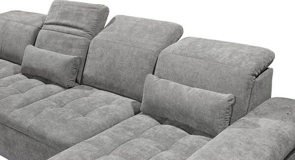 SEDACÍ SOUPRAVA, textil, jílová barva MID.YOU - Sedací soupravy, Online Only