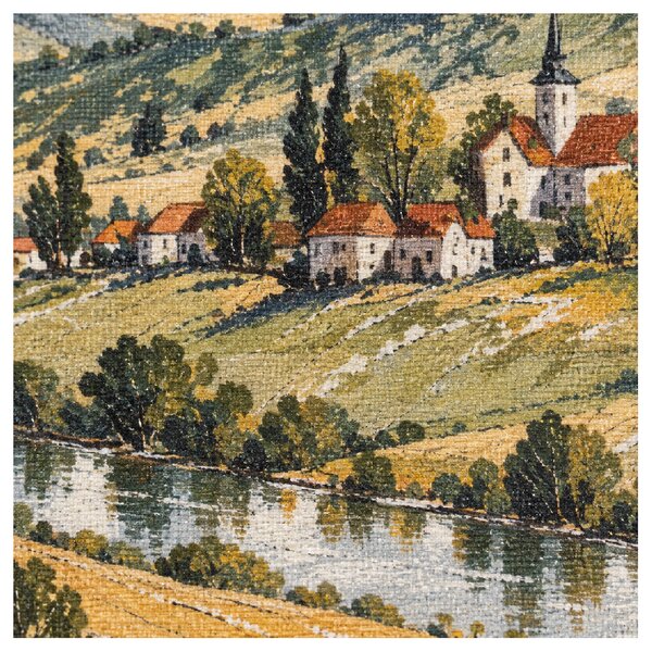 Obraz na plátně - Údolím domova FeelHappy.cz Rozměr obrazu (Šířka x Výška): 60 x 20 cm