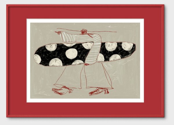 The Poster Club Autorský plakát Sam at Sea by Lucia Tuffley - 30 x 40 cm TPC125