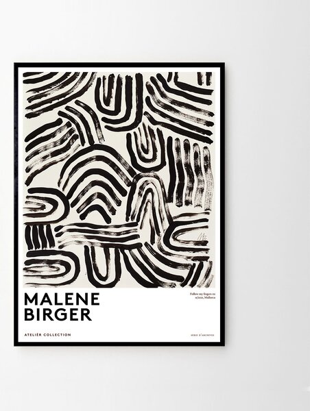 The Poster Club Autorský plakát Follow My Fingers by Malene Birger - 50 x 70 cm TPC126