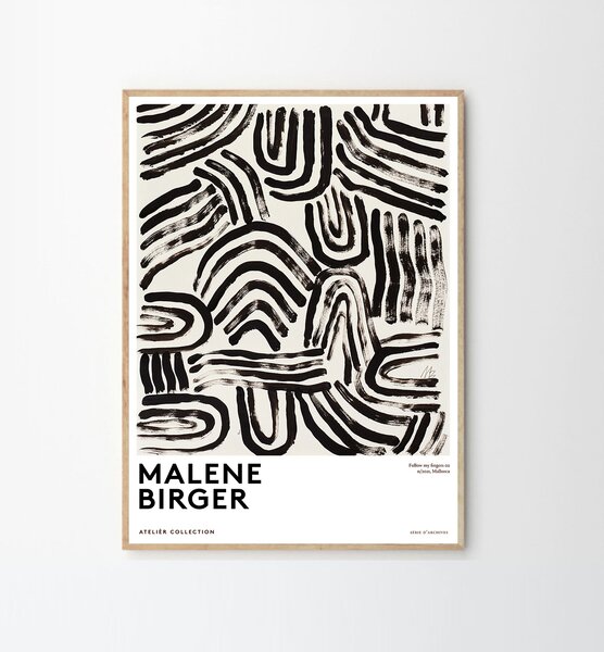 The Poster Club Autorský plakát Follow My Fingers by Malene Birger - 50 x 70 cm TPC126