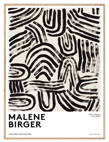 The Poster Club Autorský plakát Follow My Fingers by Malene Birger - 50 x 70 cm TPC126