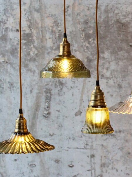 Stropní lampa Olive Brass Top Ø 12 cm
