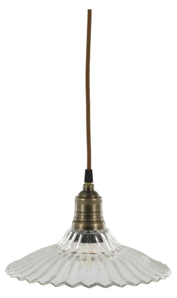 Stropní lampa Clear Brass Top Ø 26 cm