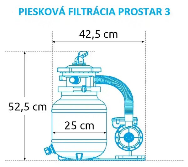 Marimex | Písková filtrace ProStar 3 + vysavač Star Vac + hladinová síťka | 19900062
