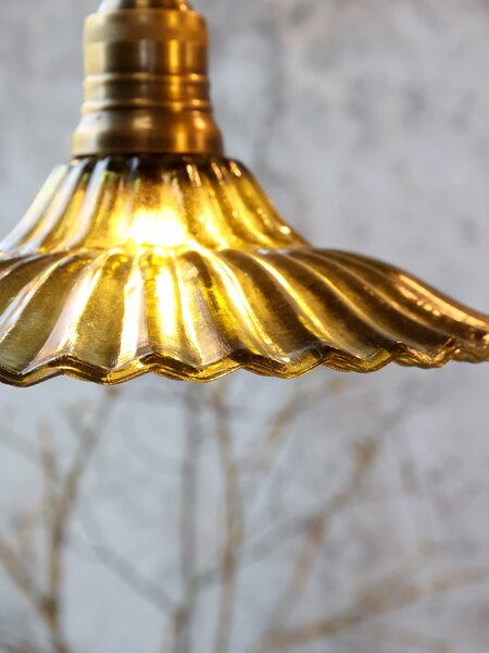 Stropní lampa Olive Brass Top Ø 26 cm