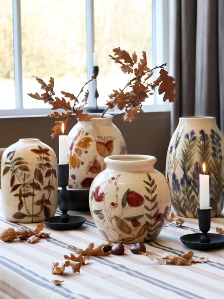Keramická váza Floral Motif