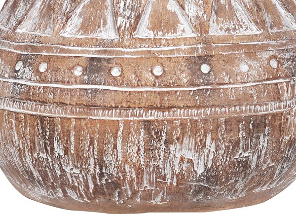 Květináč VARIEGATUM 27 cm Hnědá