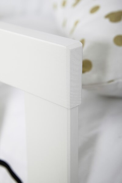 DĚTSKÁ POSTEL SE STŘÍŠKOU, 90/200 cm, bílá MID.YOU - Online Only dětské postele, Online Only