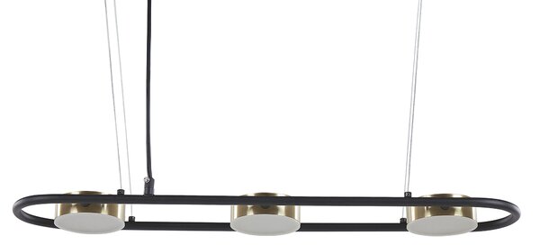 LED závěsná lampa MALI Kov Černá