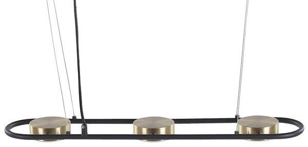 LED závěsná lampa MALI Kov Černá