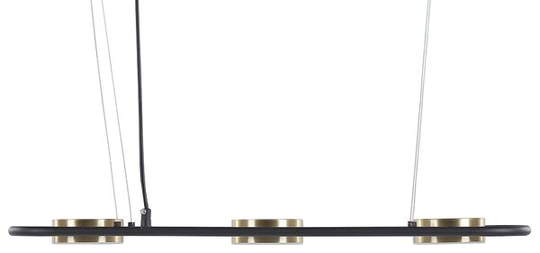 LED závěsná lampa MALI Kov Černá