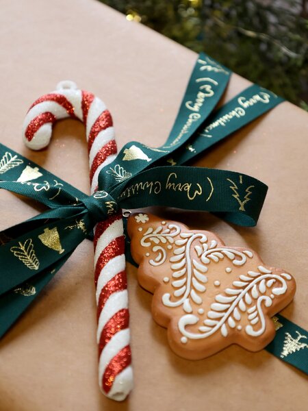 Vánoční ozdoba Christmas Cookies Tree / Heart Stromeček