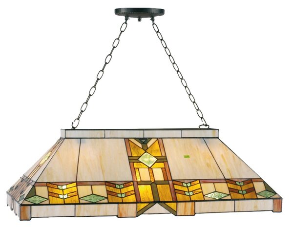 Závěsné svítidlo Tiffany - 92*47*125 cm - Clayre & Eef