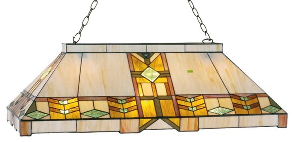 Závěsné svítidlo Tiffany - 92*47*125 cm - Clayre & Eef